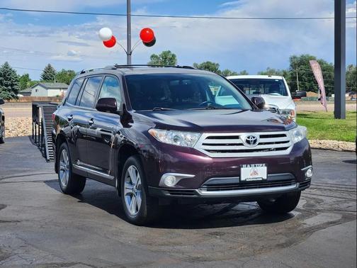 Sizzling Crimson Mica 2012 Toyota Highlander Limited