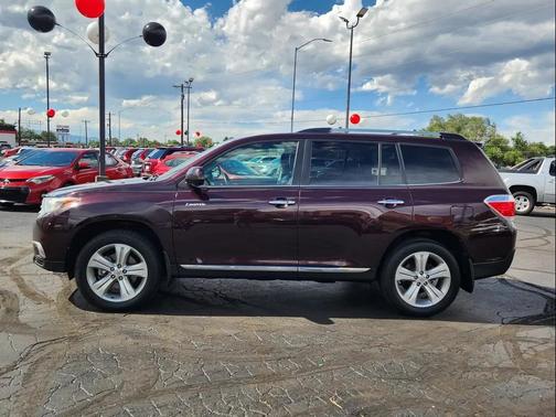 Sizzling Crimson Mica 2012 Toyota Highlander Limited