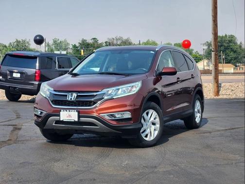 Basque Red Pearl II 2015 Honda CR-V EX-L