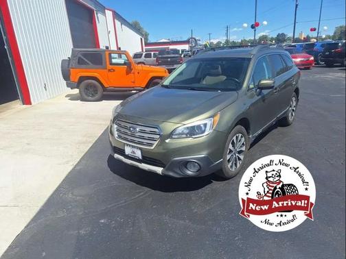 Wilderness Green Metallic 2017 Subaru Outback 2.5i Limited