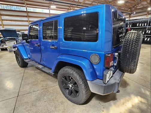 Hydro Blue Pearl Coat 2015 Jeep Wrangler Unlimited Sahara