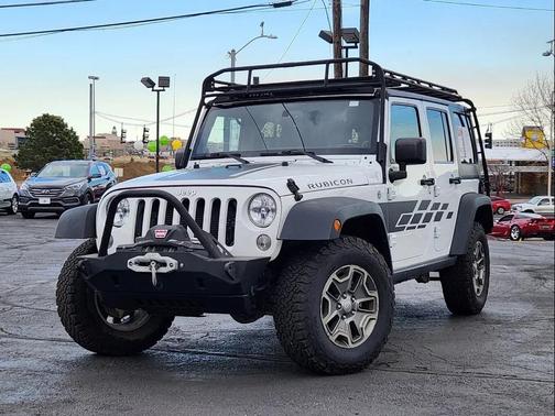 Bright White Clearcoat 2014 Jeep Wrangler Unlimited Rubicon