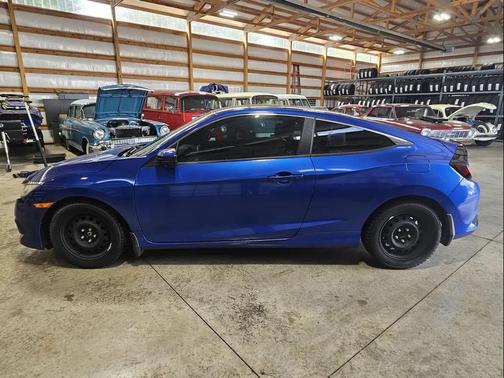 Aegean Blue Metallic 2016 Honda Civic LX-P
