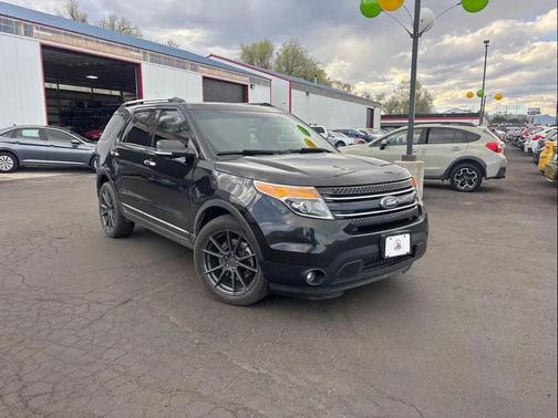 Gray 2014 Ford Explorer Limited