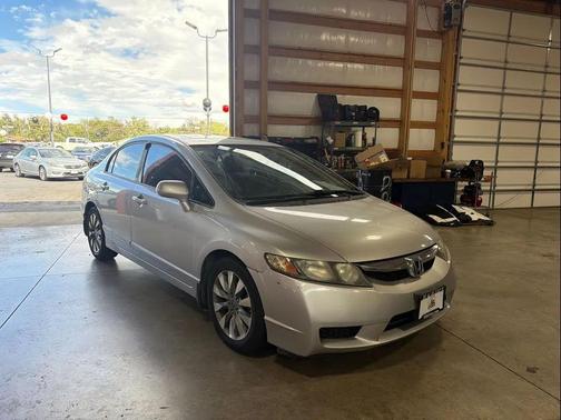 Alabaster Silver Metallic 2010 Honda Civic EX-L