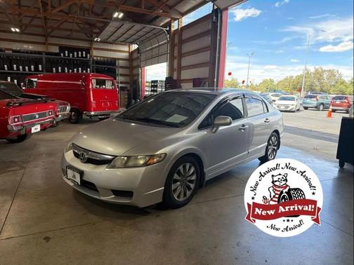 Alabaster Silver Metallic 2010 Honda Civic EX-L