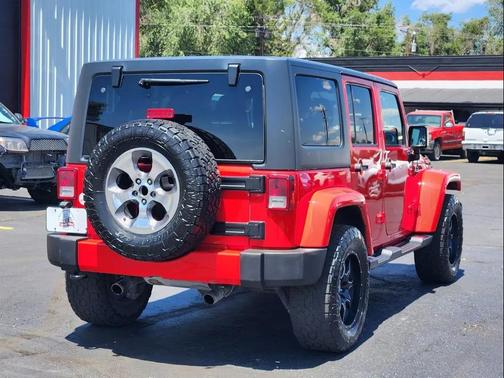 Firecracker Red Clearcoat 2018 Jeep Wrangler JK Unlimited Sahara