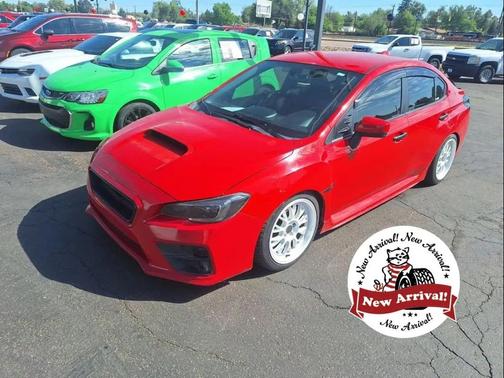 Pure Red 2017 Subaru WRX Base