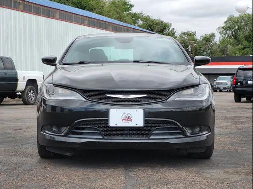 Black Clearcoat 2015 Chrysler 200 S