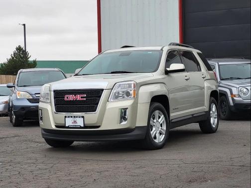 Champagne Silver Metallic 2014 GMC Terrain SLT-1