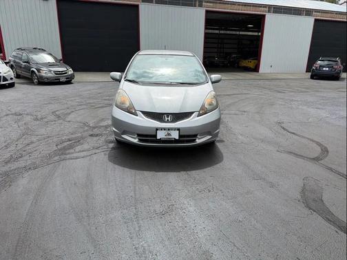 Alabaster Silver Metallic 2012 Honda Fit Base