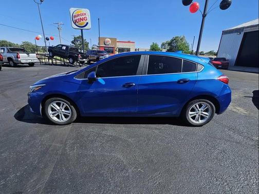 Blue 2017 Chevrolet Cruze LT