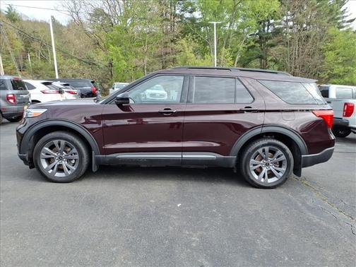 Jewel Red Metallic 2022 Ford Explorer XLT