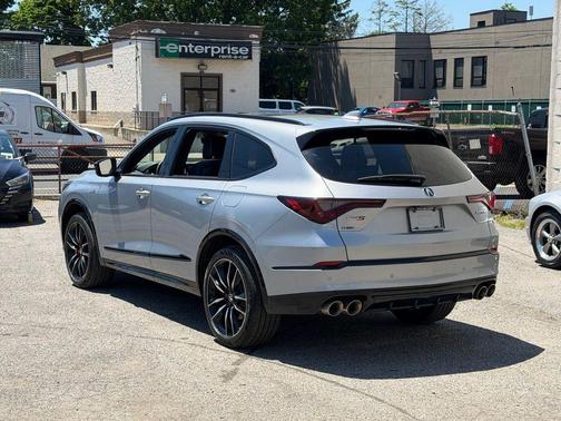 Lunar Silver Metallic 2024 Acura MDX Type S Advance Package