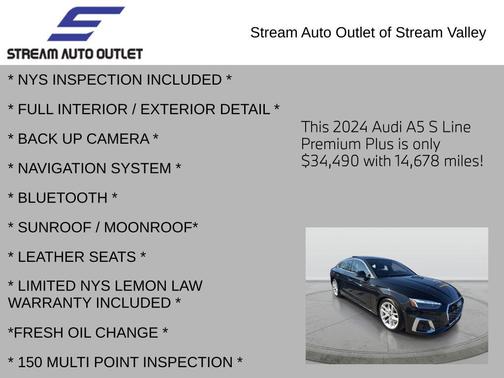 2024 Audi A5 Sportback 45 S Line Premium Plus