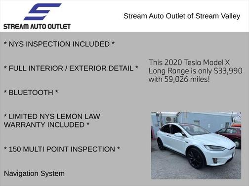 2020 Tesla Model X Long Range Dual Motor All-Wheel Drive