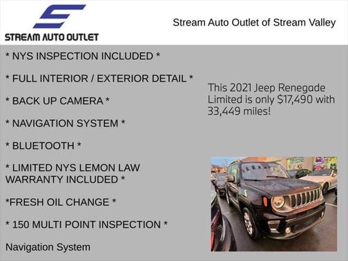 2021 Jeep Renegade Limited