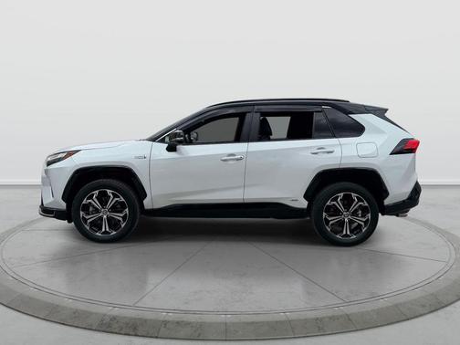 Wind Chill Pearl/Midnight Black Metallic 2023 Toyota RAV4 Prime XSE