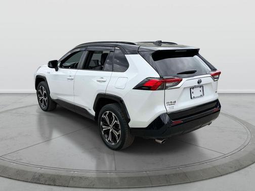 Wind Chill Pearl/Midnight Black Metallic 2023 Toyota RAV4 Prime XSE
