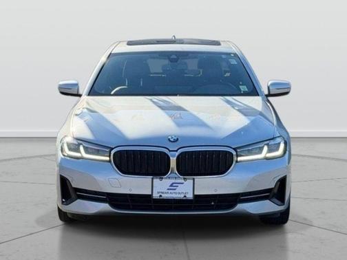 Glacier Silver Metallic 2021 BMW 530 xDrive