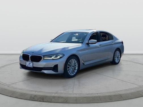 Glacier Silver Metallic 2021 BMW 530 xDrive