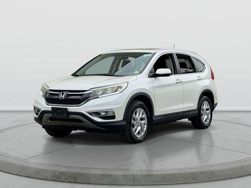White 2015 Honda CR-V EX-L