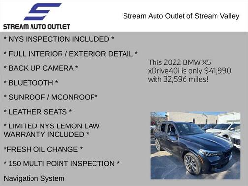 2022 BMW X5 xDrive40i
