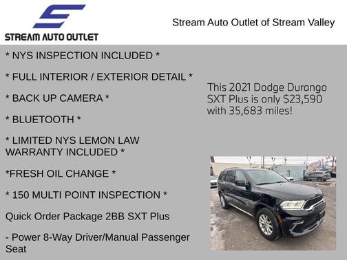 2021 Dodge Durango SXT Plus