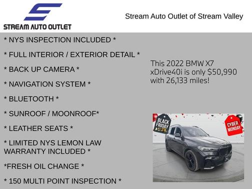 2022 BMW X7 xDrive40i