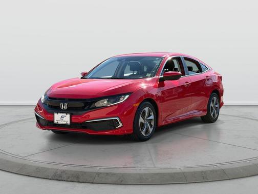 Rallye Red 2019 Honda Civic LX