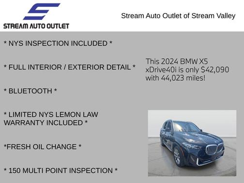 2024 BMW X5 xDrive40i