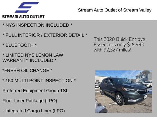 2020 Buick Enclave AWD Essence