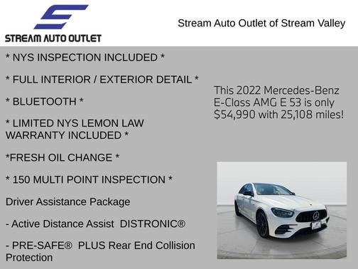 2022 Mercedes-Benz AMG E 53 4MATIC