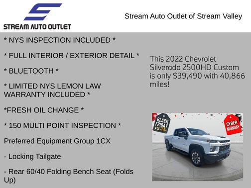 2022 Chevrolet Silverado 2500 Custom