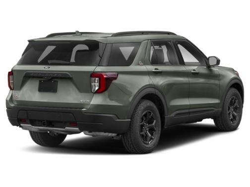 Forged Green Metallic 2023 Ford Explorer Timberline