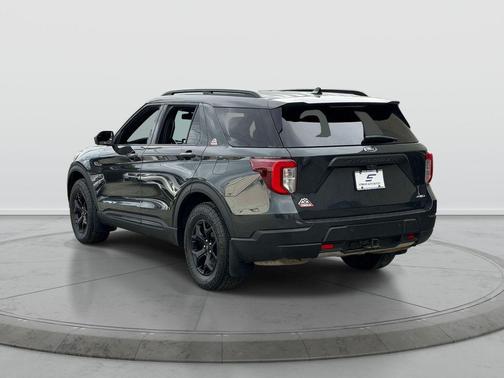 Forged Green Metallic 2023 Ford Explorer Timberline