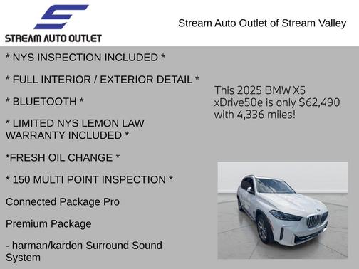 2025 BMW X5 PHEV xDrive50e