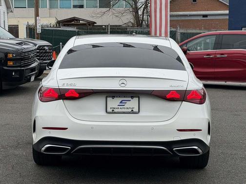 White 2025 Mercedes-Benz E-Class E 350