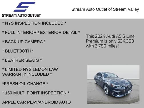 2024 Audi A5 Sportback 45 S Line Premium