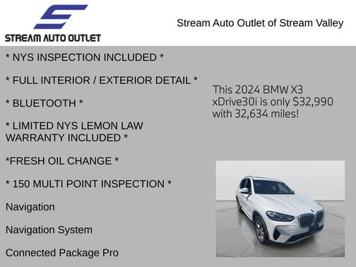 2024 BMW X3 xDrive30i
