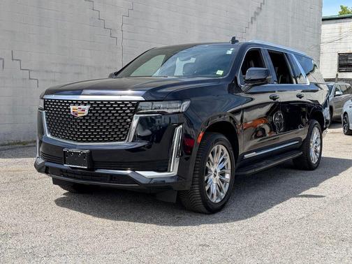 Dark Moon Blue Metallic 2022 Cadillac Escalade ESV Premium Luxury