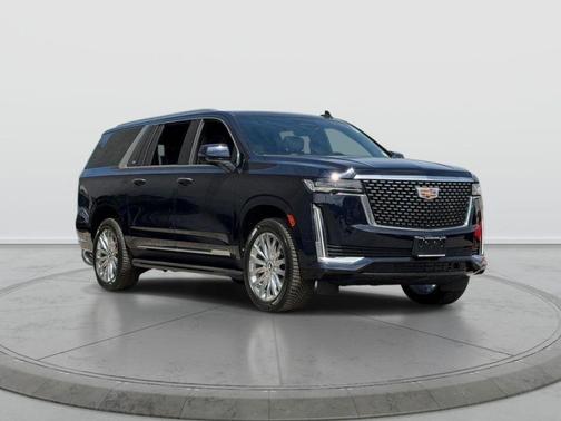 Dark Moon Blue Metallic 2022 Cadillac Escalade ESV Premium Luxury