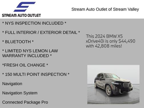 2024 BMW X5 xDrive40i