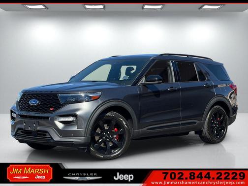 MAGNETIC METALLIC 2020 Ford Explorer ST