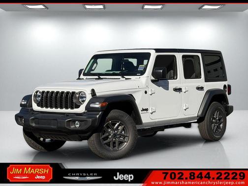 Bright White Clearcoat 2026 Jeep Wrangler Sport
