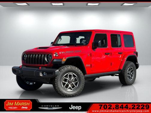 Firecracker Red Clearcoat 2026 Jeep Wrangler Rubicon