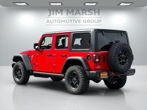 Firecracker Red Clearcoat 2026 Jeep Wrangler Willys