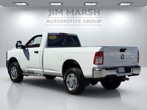 Bright White Clearcoat 2024 RAM 2500 Tradesman Regular Cab 4x4 8' Box