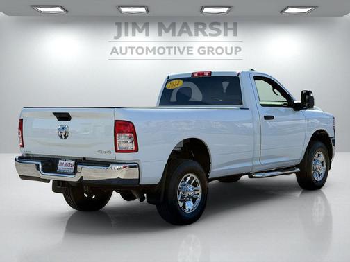 Bright White Clearcoat 2024 RAM 2500 Tradesman Regular Cab 4x4 8' Box