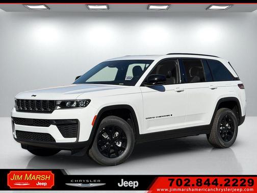 Bright White Clearcoat 2026 Jeep Grand Cherokee Altitude